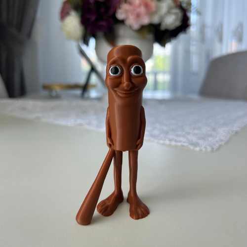 Tung Tung Tung Sahur Figürü - Komik Karakter Heykelcik 10cm